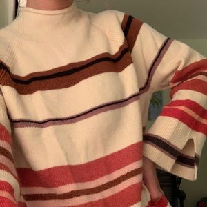 Cozy striped sweater